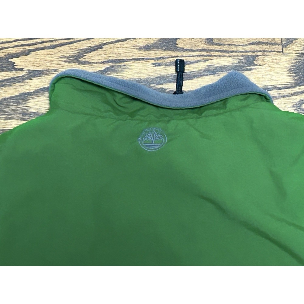 Timberland Weathergear Men's Jacket Size XXL Green Hooded Full Zip Fleece‎ Lined - Picture 11 of 12